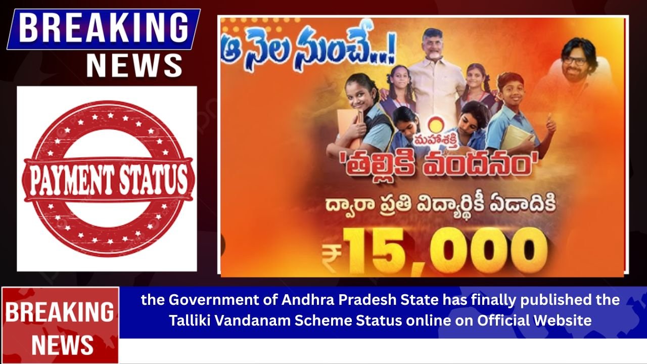 Talliki Vandanam Scheme Status